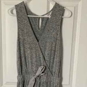 LC Lauren Conrad Gray Wide-Legged Jumpsuit, Size Small